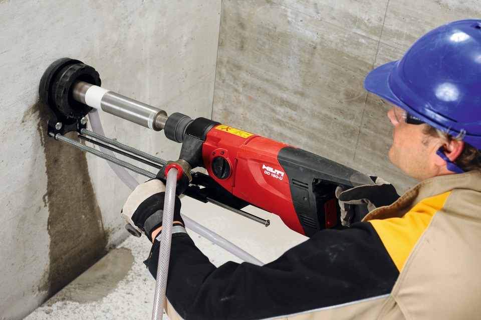 Undisturbed concrete cutting